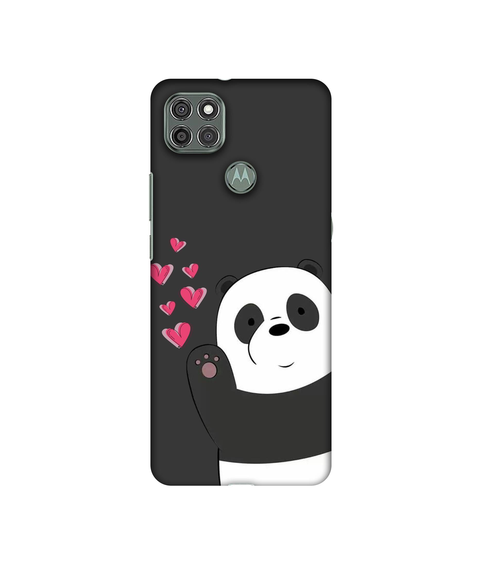 Casotec Love Panda Design 3D Printed Hard Back Case Cover for