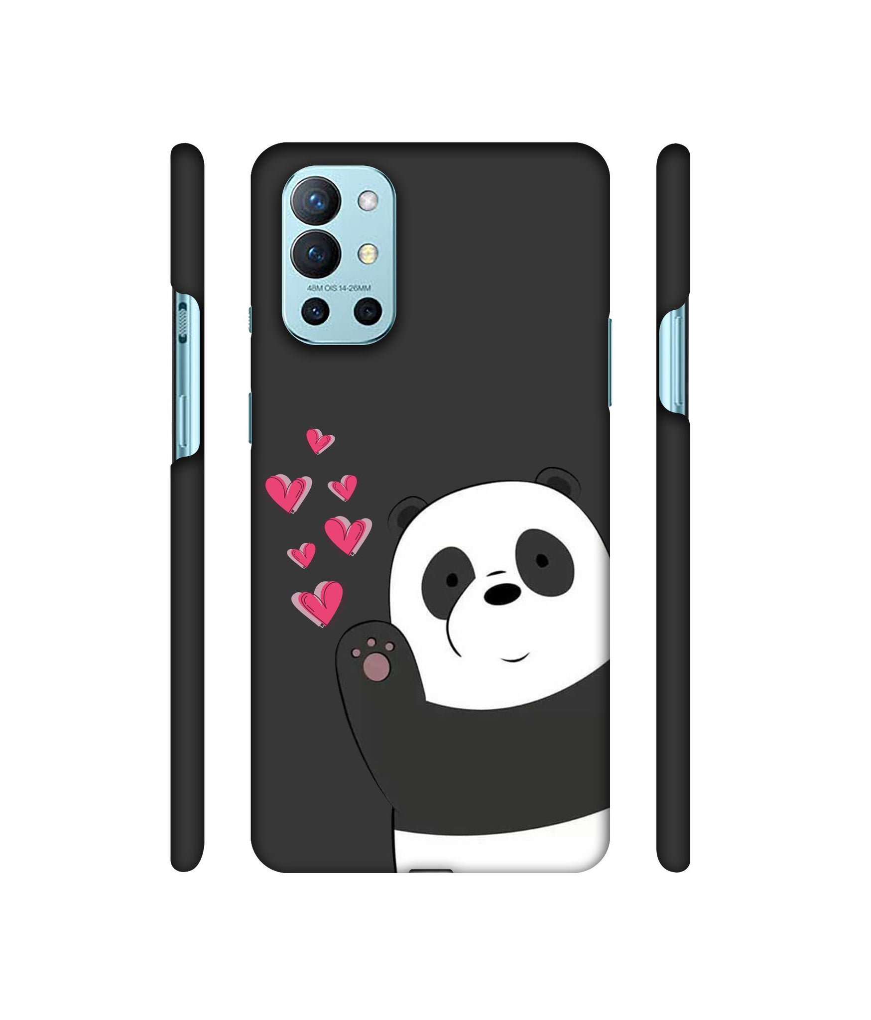 Love Panda Designer Hard Back Cover for OnePlus 9R