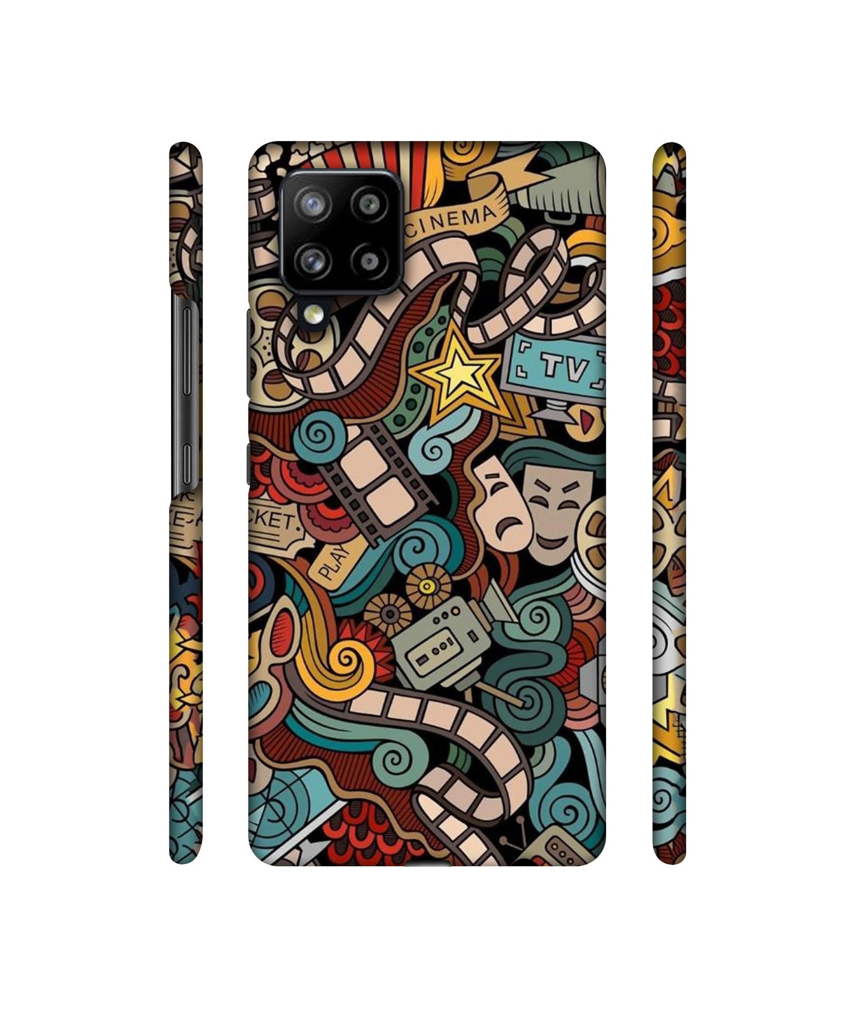 Movies Designer Hard Back Cover for Samsung Galaxy M42 5G / A42 5G