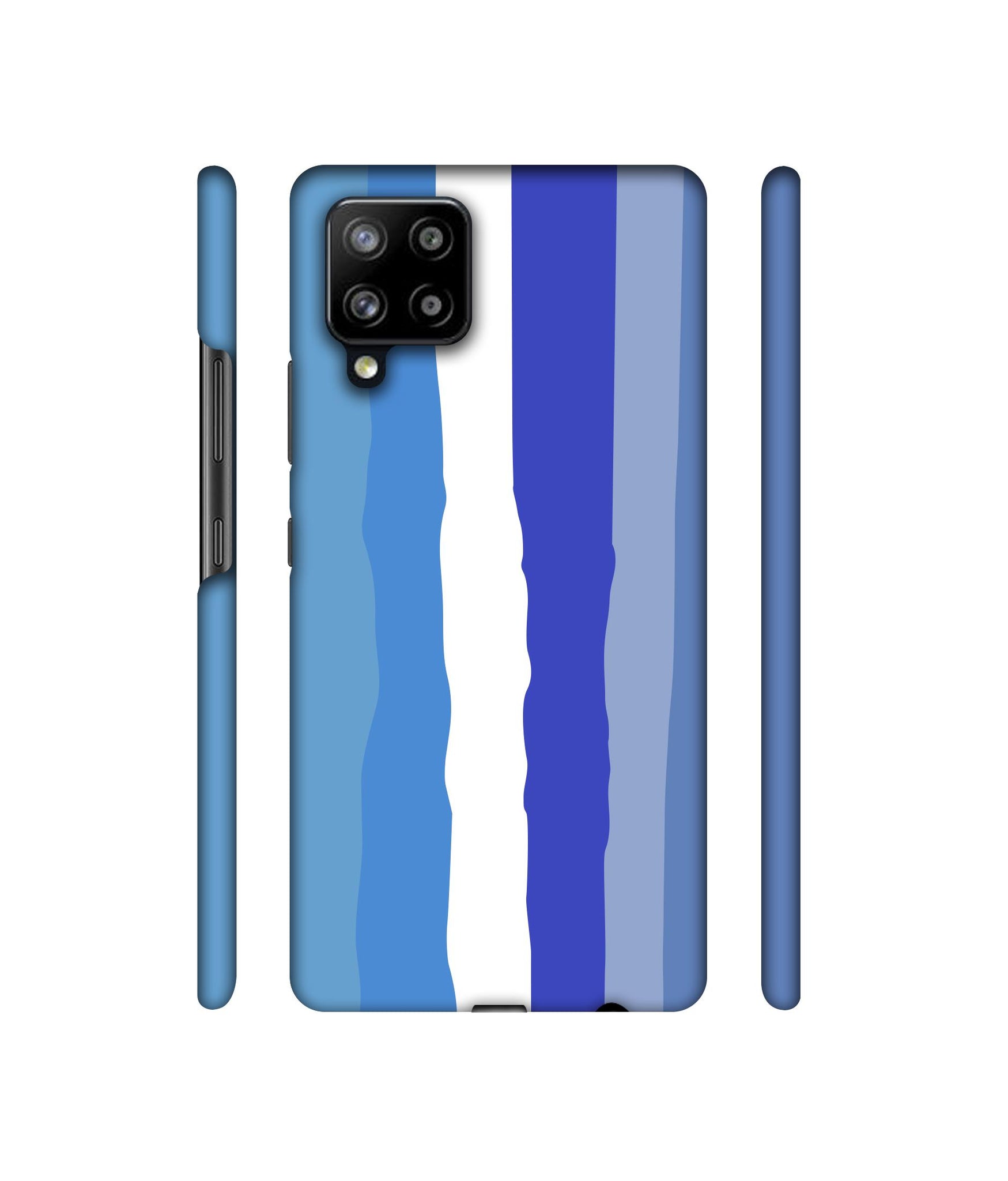 Blue Shade Rainbow Designer Hard Back Cover for Samsung Galaxy M42 5G / A42 5G