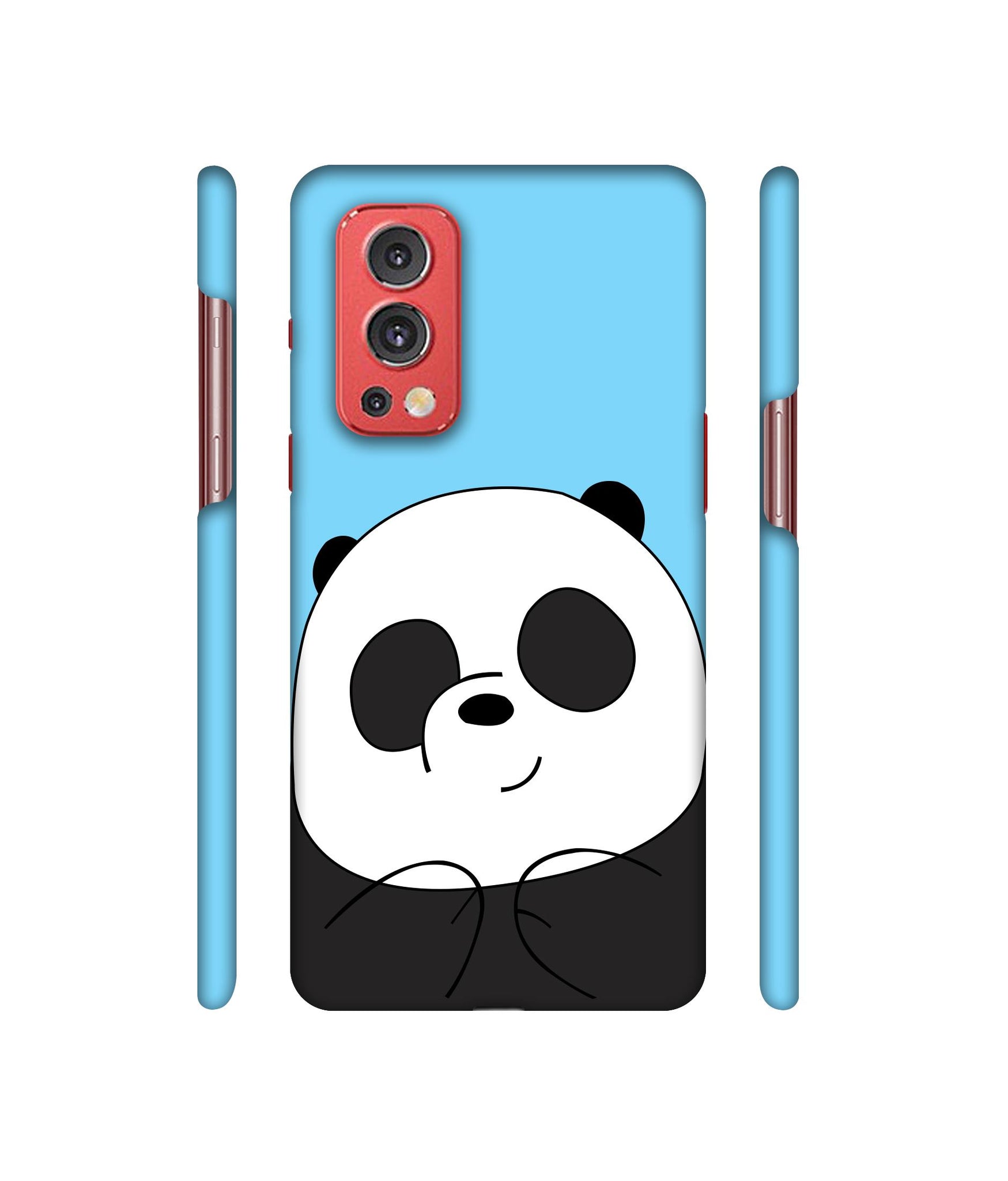 Cute Panda Designer Hard Back Cover for OnePlus Nord2 5G