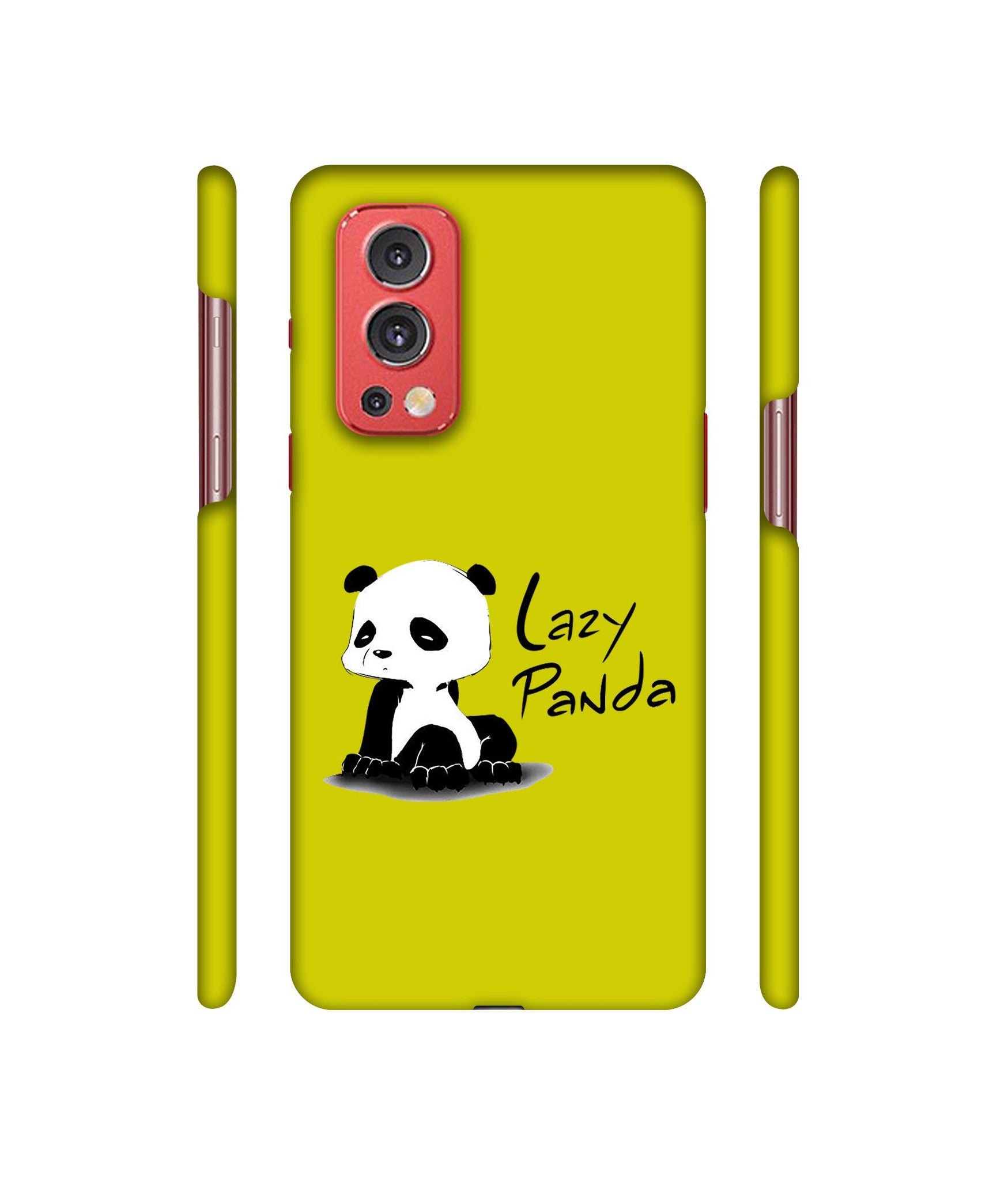 Lazy Panda Designer Hard Back Cover for OnePlus Nord2 5G