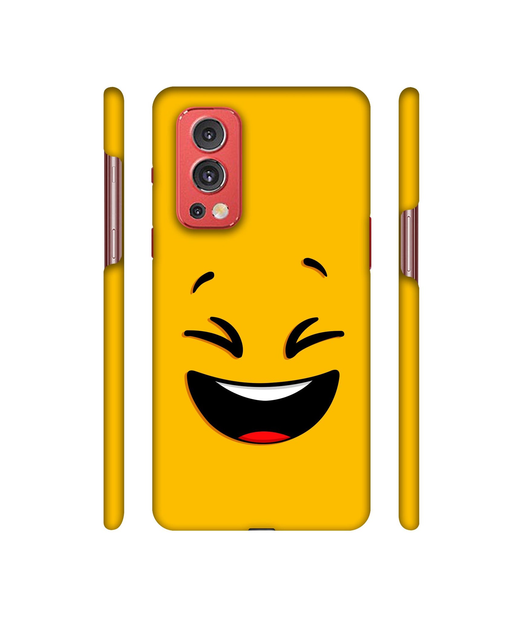 Smile Face Designer Hard Back Cover for OnePlus Nord2 5G