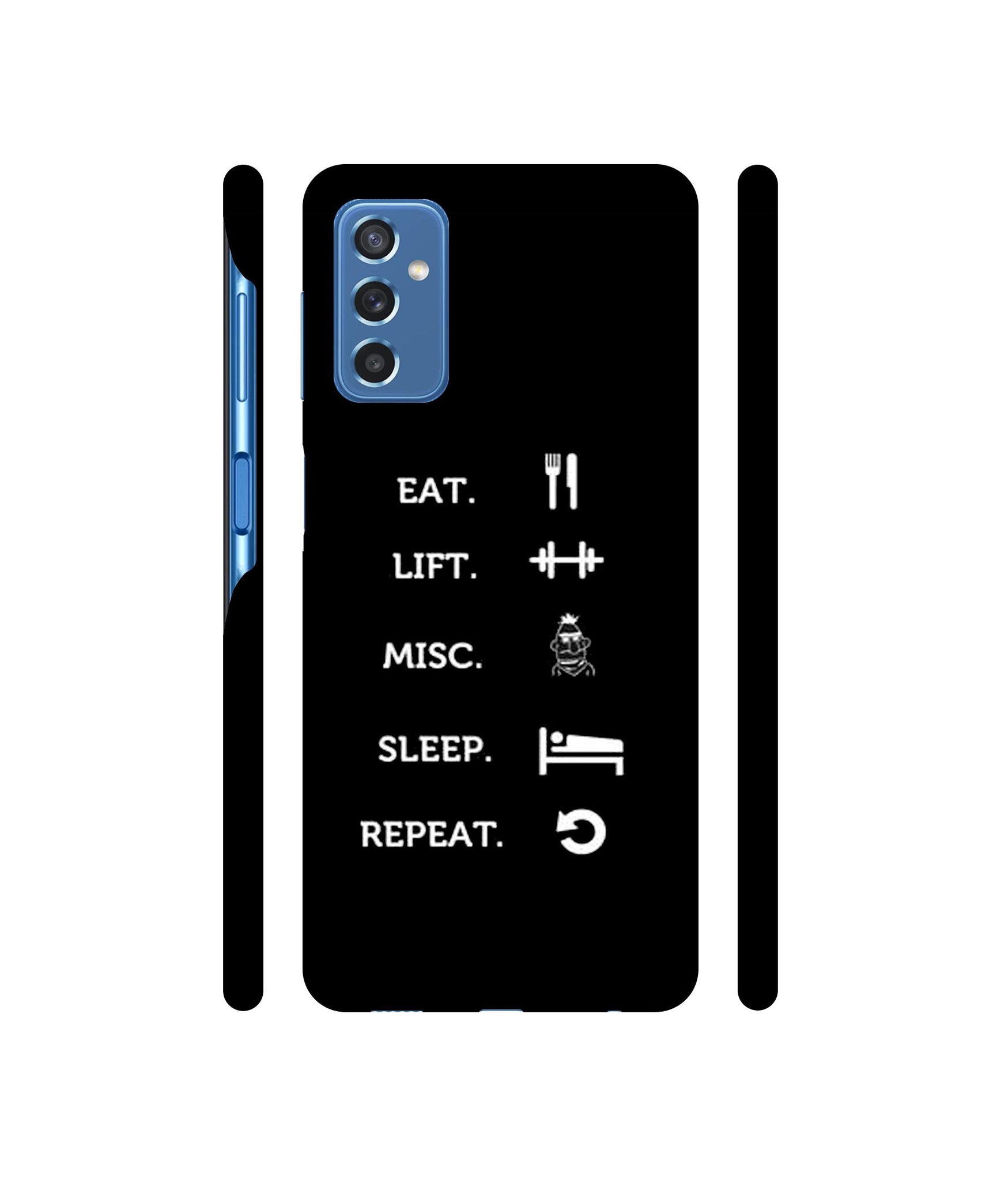 Life Tool Quote Designer Hard Back Cover for Samsung Galaxy M52 5G