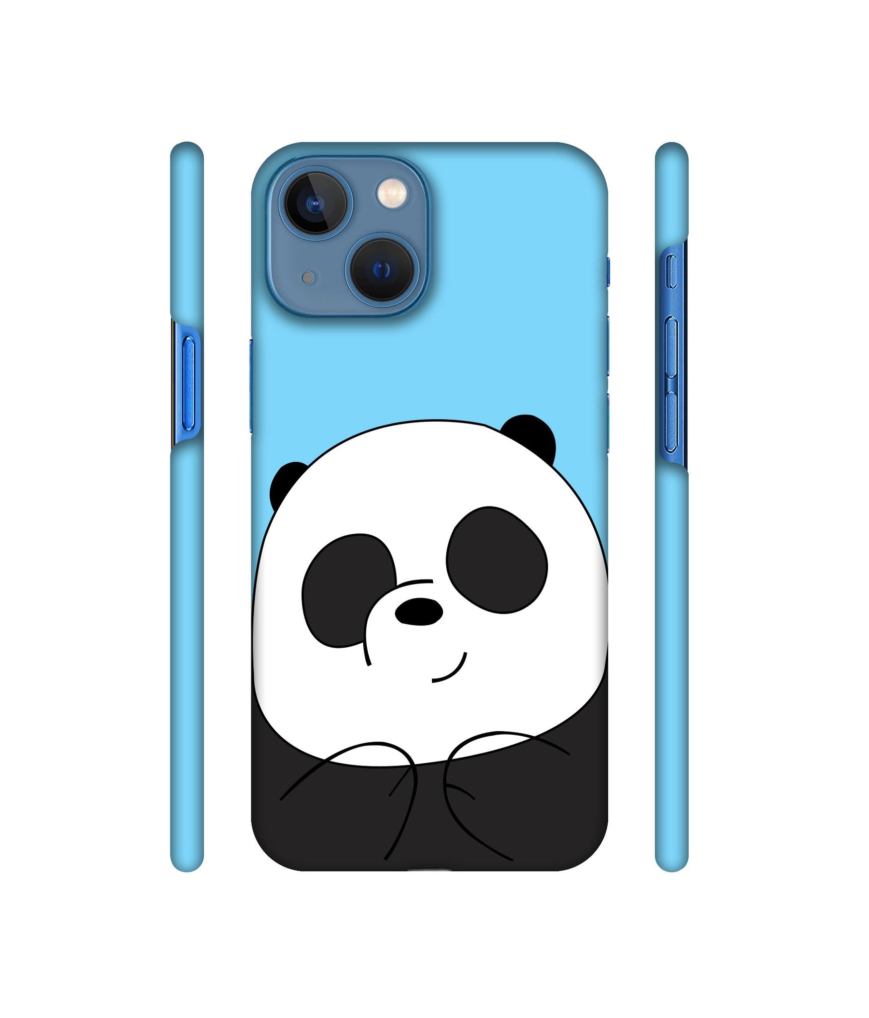 Cute Panda Designer Hard Back Cover for Apple iPhone 13 Mini