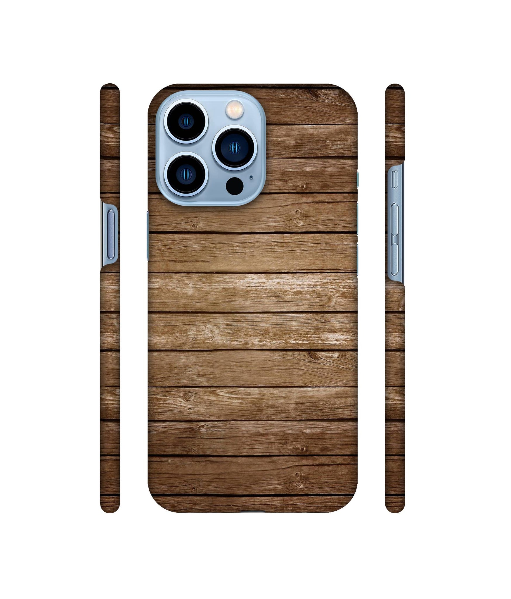 Wood Designer Hard Back Cover for Apple iPhone 13 Pro