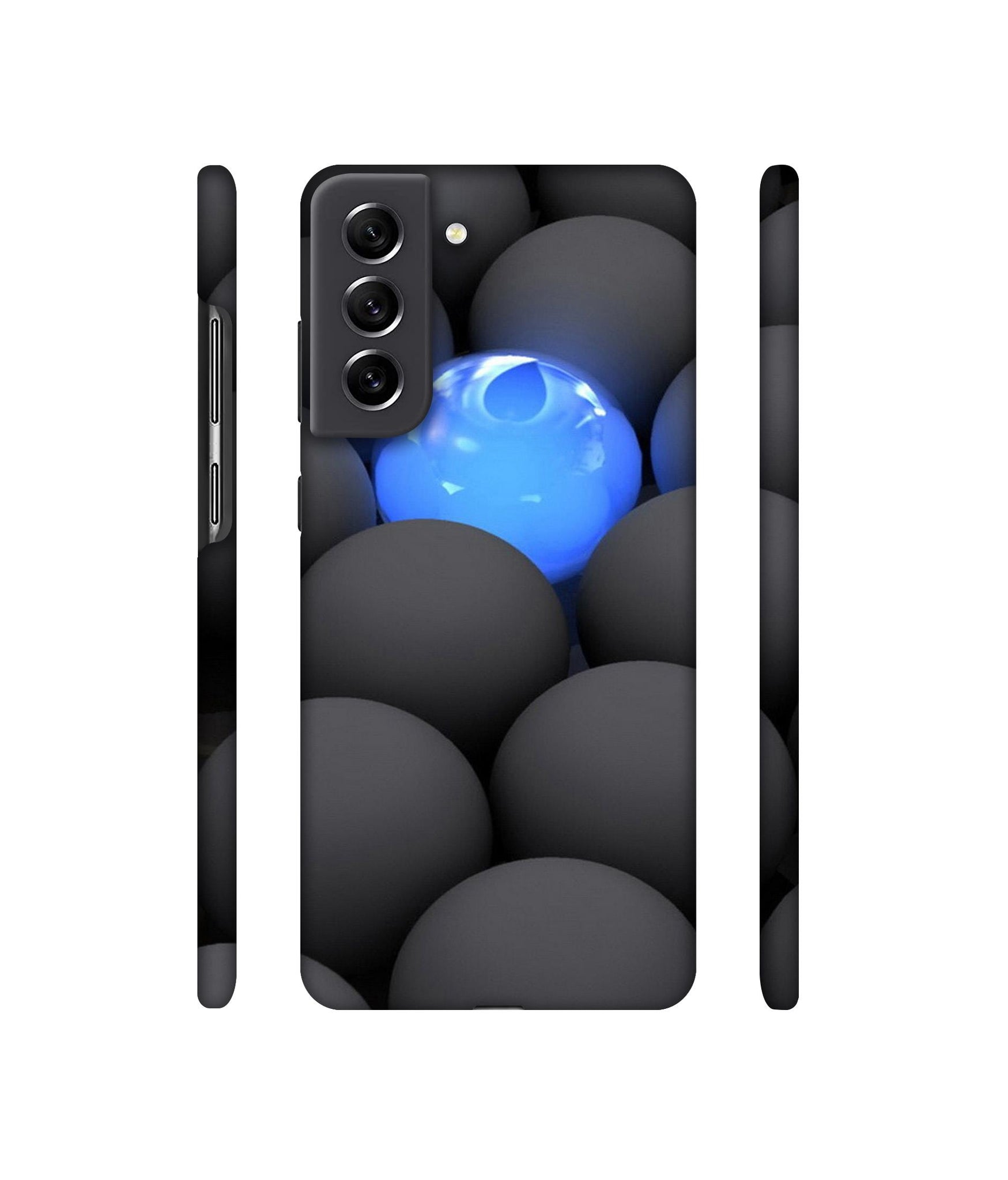 Balls Dark Neon Sight Surface Designer Hard Back Cover for Samsung Galaxy S21 FE 5G
