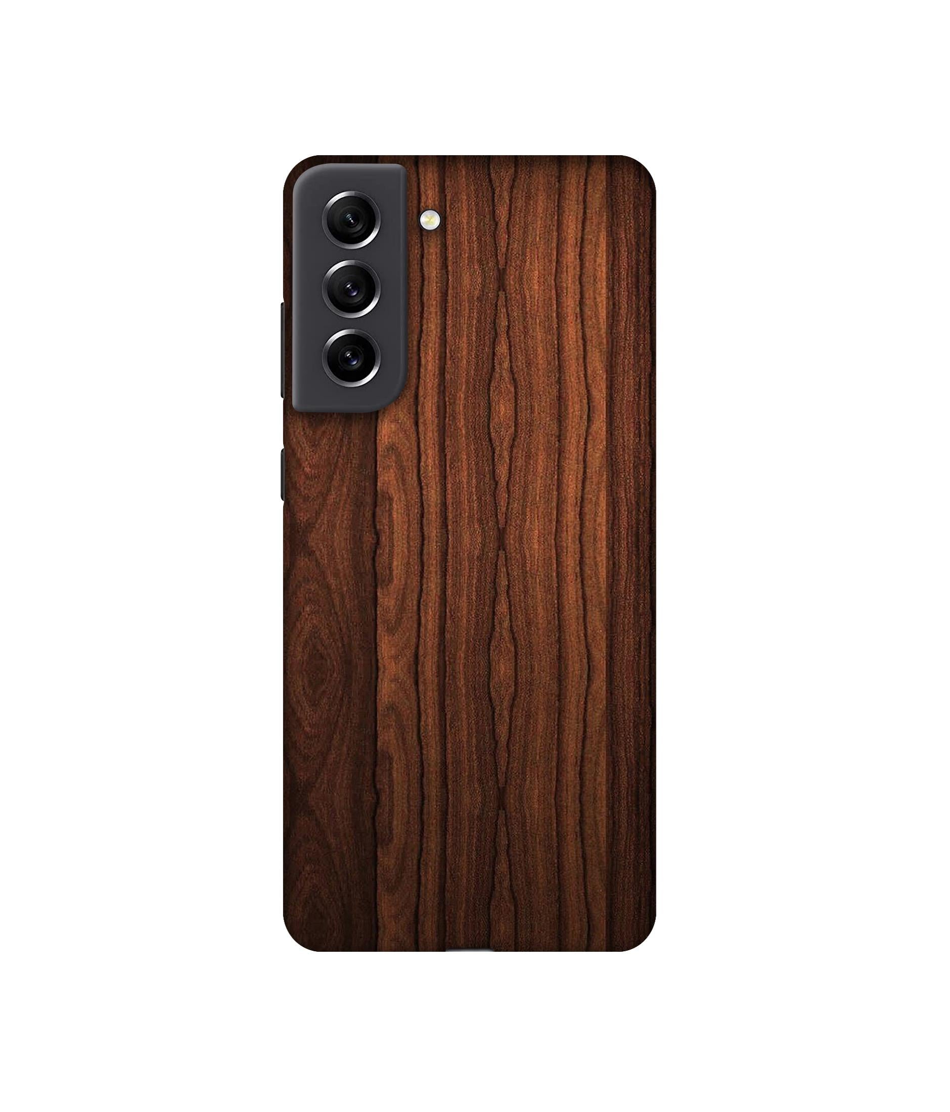 Casotec Brown Wooden Texture Design 3D Printed Hard Back Case