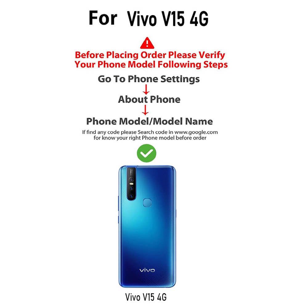 3D Circles Design Designer 2D Printed Back Case Cover for Vivo V15 4G