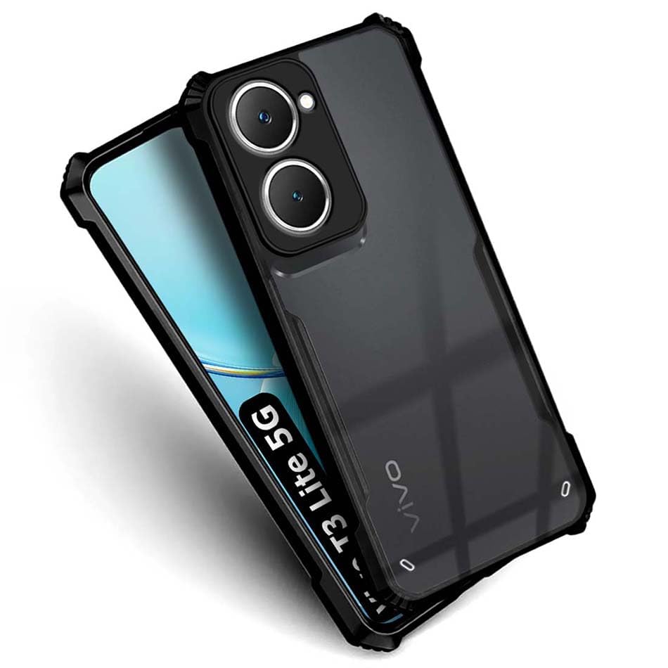 Shockproof Hybrid Cover for Vivo T3 Lite 5G / Y18 4G