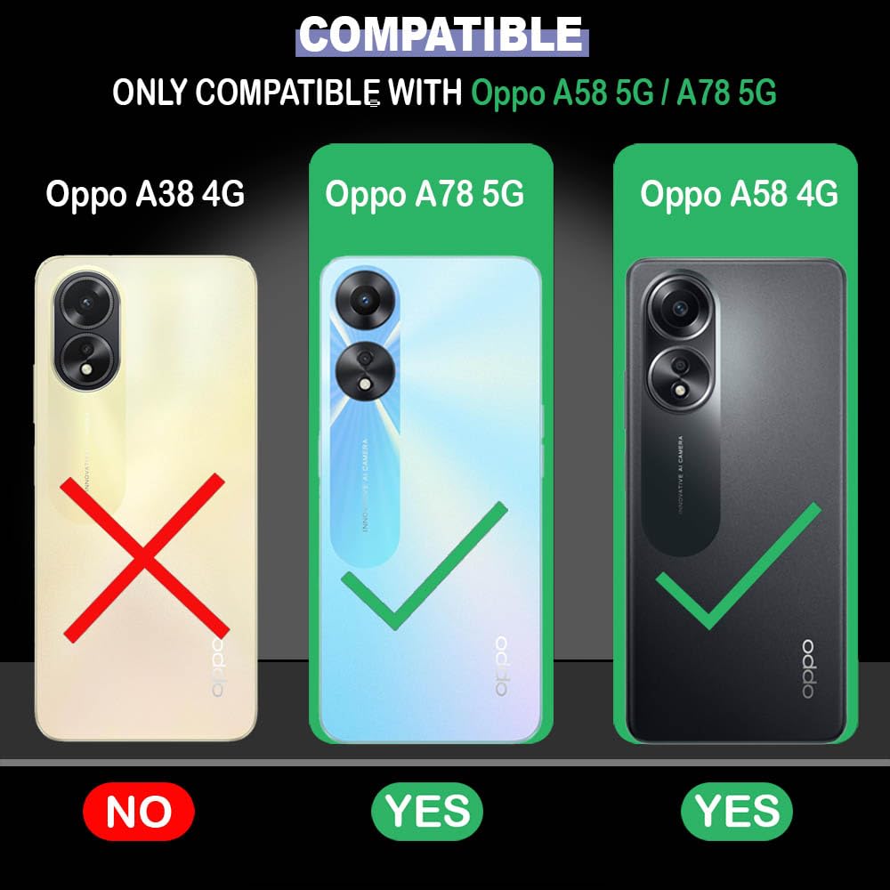 Colored Paris Designer 2D Printed Back Case Cover for Oppo A58 5G / A78 5G