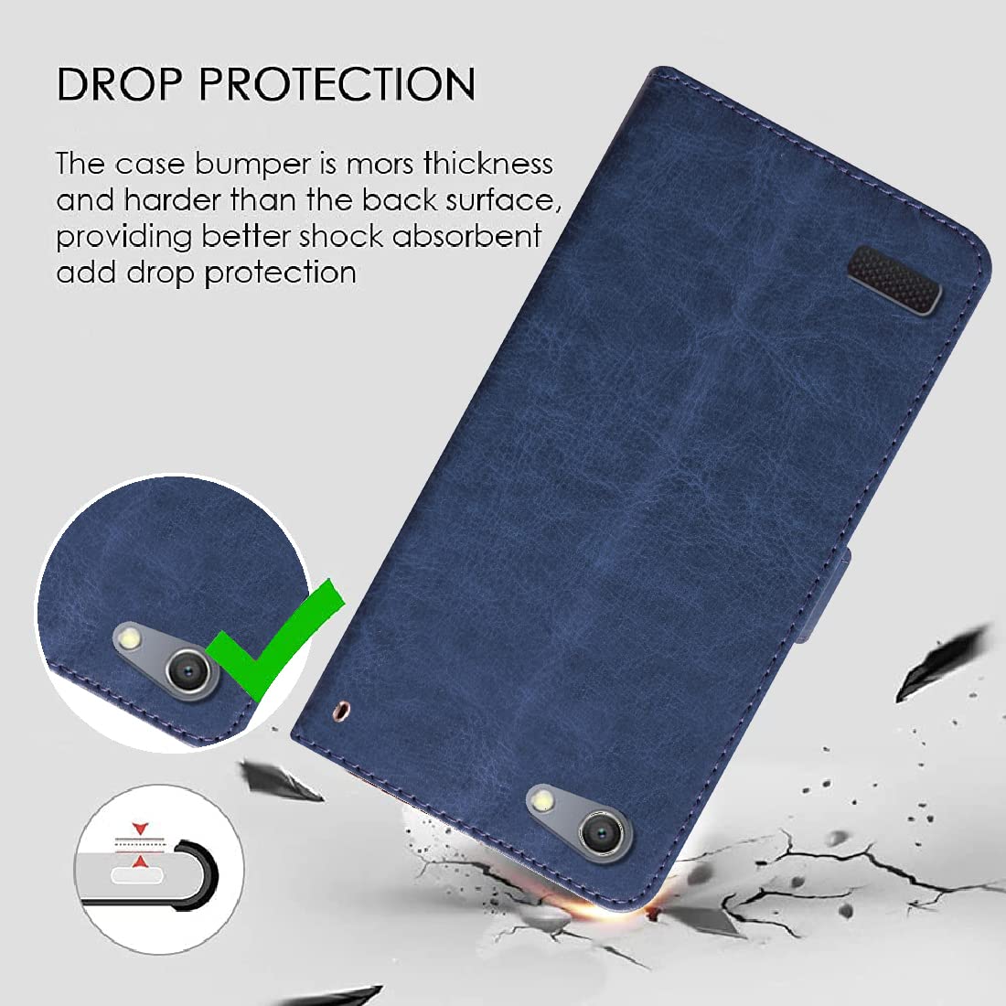 Premium Wallet Flip Cover for Oppo Neo 7 4G