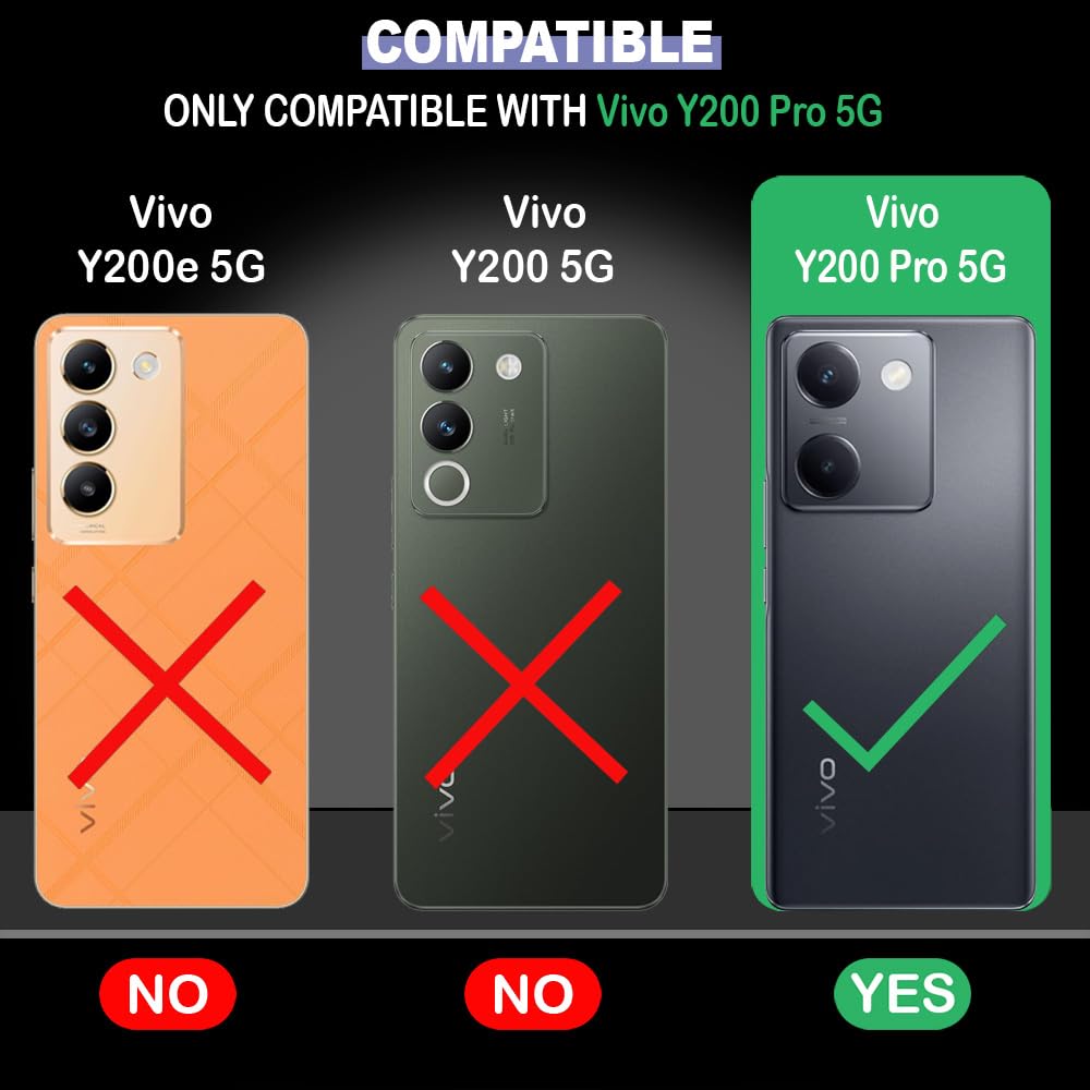 Always Smile Quote Design Designer 2D Printed Back Case Cover for Vivo Y200 Pro 5G / Y300 Plus 5G