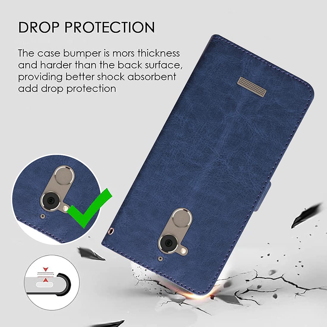 Premium Wallet Flip Cover for Coolpad Note 5 4G