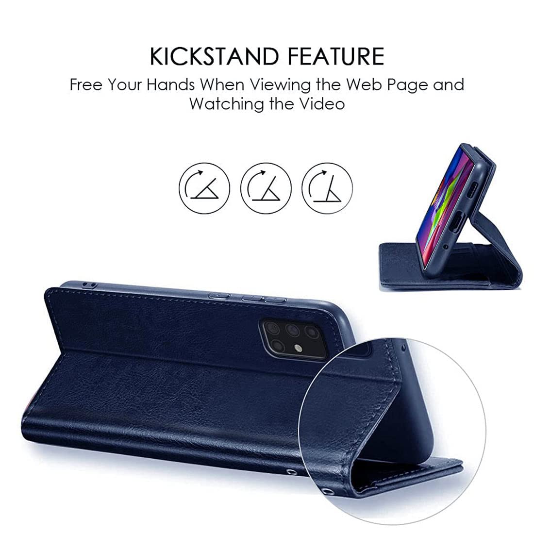 Premium Wallet Flip Cover for Poco M2 Pro / Mi Redmi Note 9 Pro / Note 9 Pro Max