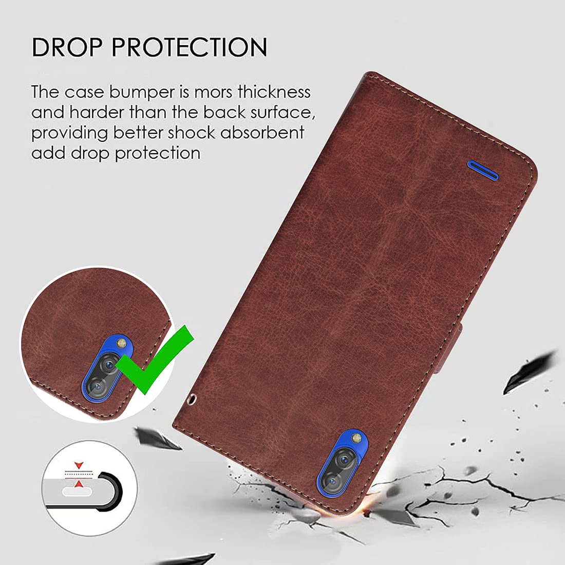 Premium Wallet Flip Cover for Gionee F11 4G