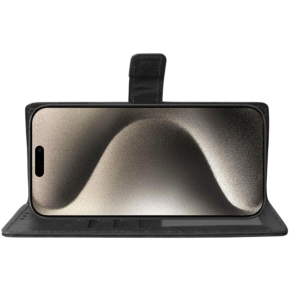 Premium Wallet Flip Cover for Apple iPhone 15 Pro Max