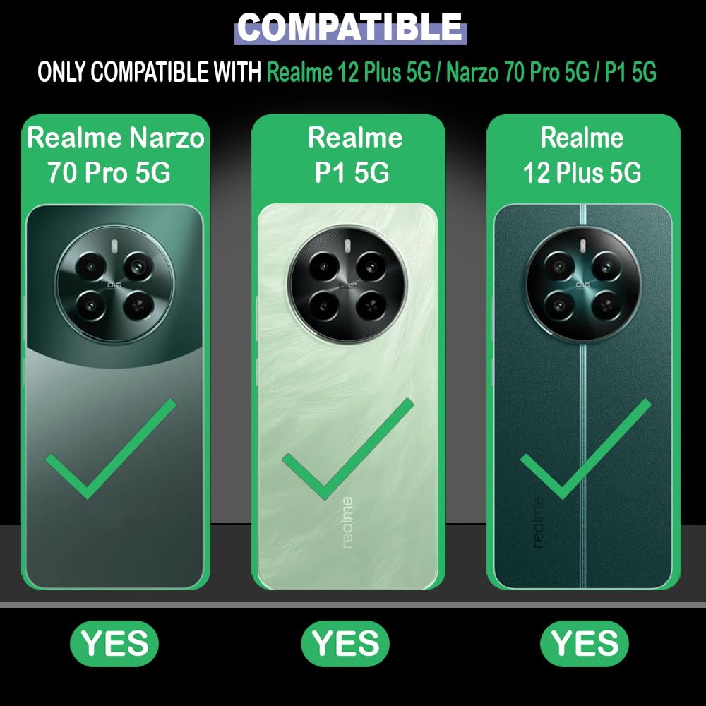 Rainbow Design Designer 2D Printed Back Case Cover for Realme 12 Plus 5G / P1 5G / Narzo 70 5G / 70 Pro 5G