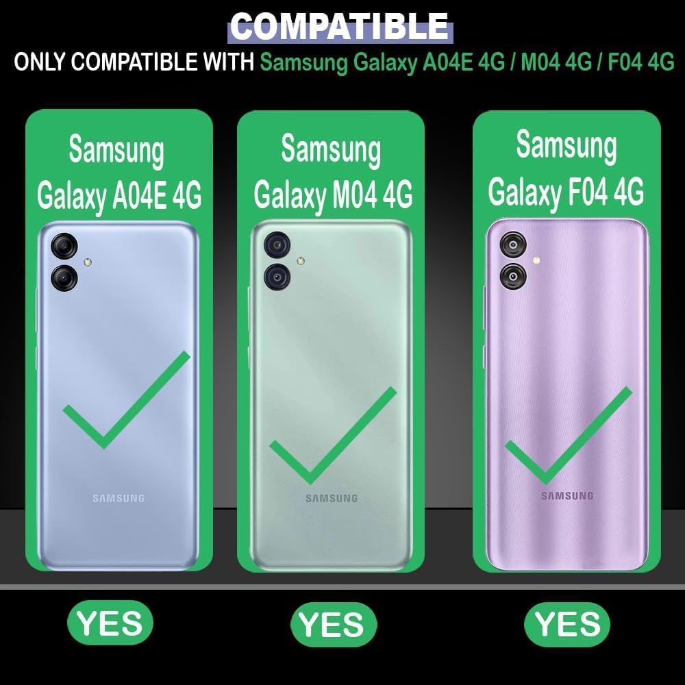 Color Stripes Design Designer 2D Printed Back Case Cover for Samsung Galaxy A04E 4G / M04 4G / F04 4G