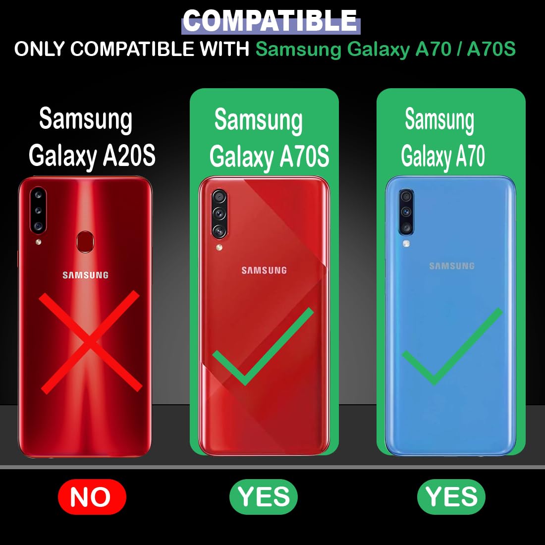 3D Balloons Designer 2D Printed Back Case Cover for Samsung Galaxy A70 4G / A70s 4G