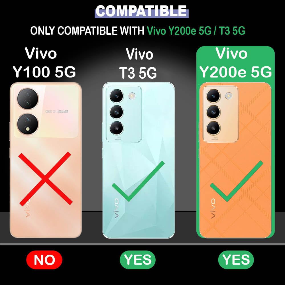 3D Balloons Design Designer 2D Printed Back Case Cover for Vivo Y200e 5G / T3 5G