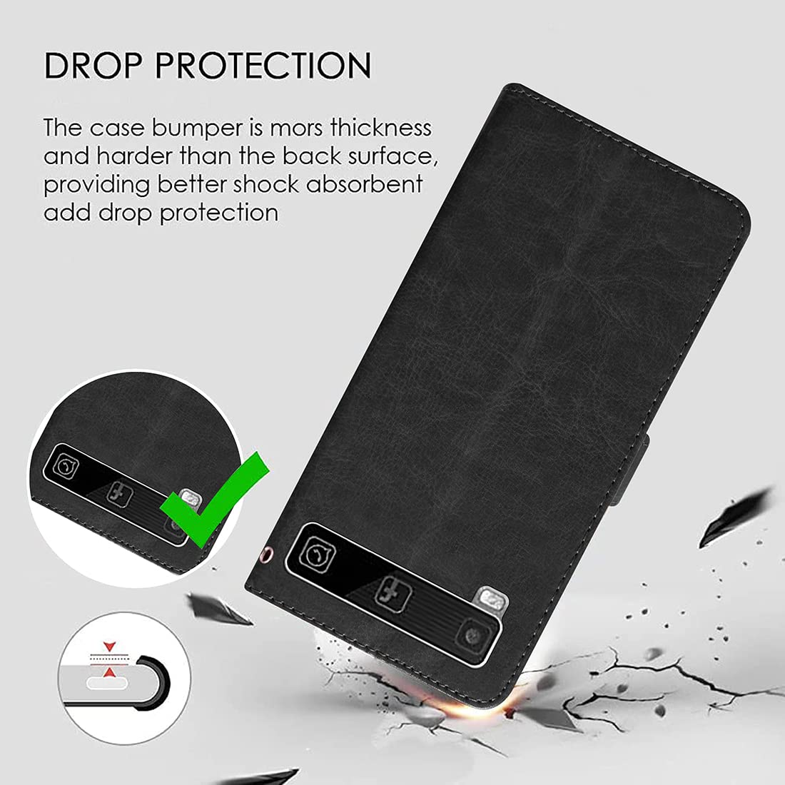 Premium Wallet Flip Cover for itel it1409 4G