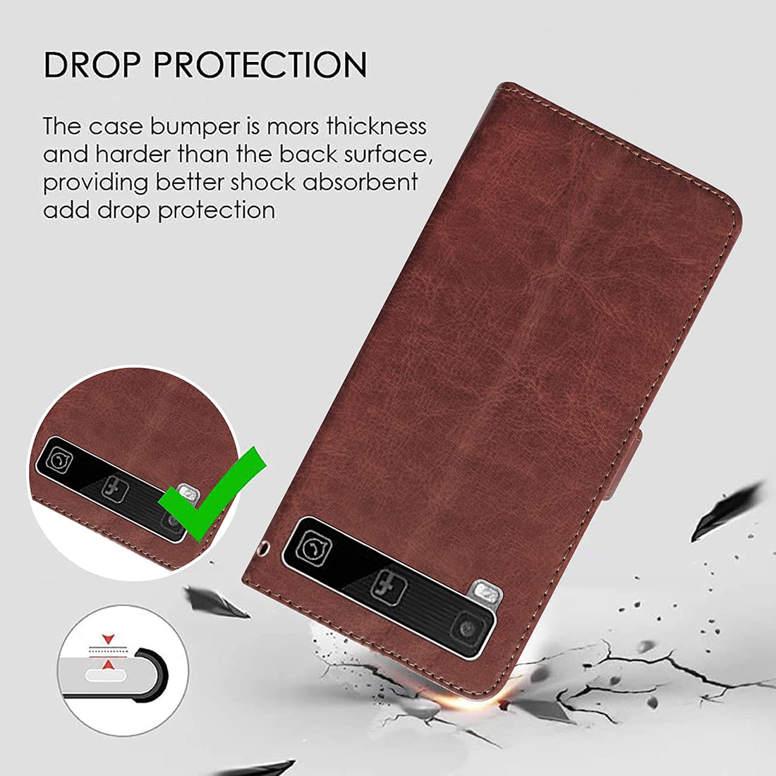 Premium Wallet Flip Cover for itel it1409 4G