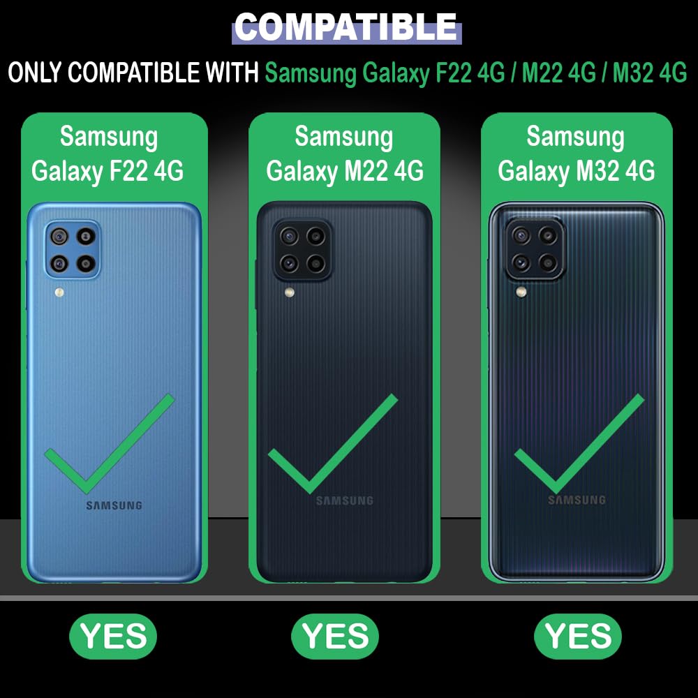 3D Circles Designer 2D Printed Back Case Cover for Samsung Galaxy M22 4G / M32 4G / F22 4G