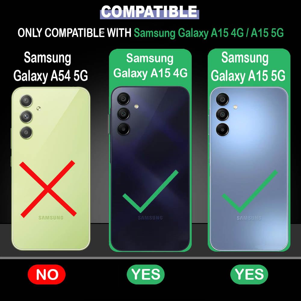 Colorful Wooden Pattern Designer 2D Printed Back Case Cover for Samsung Galaxy A15 4G / A15 5G