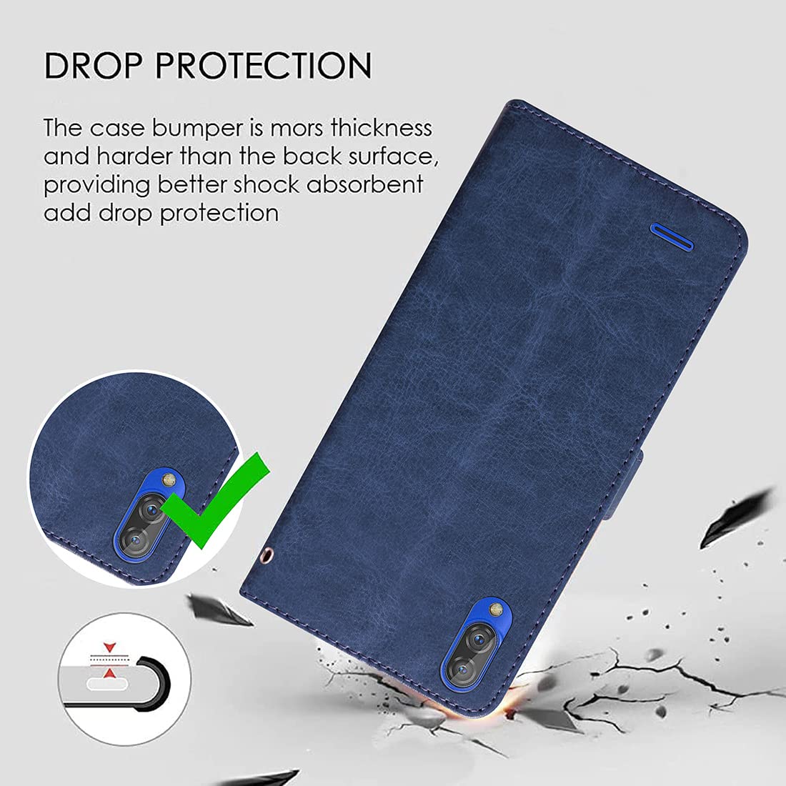 Premium Wallet Flip Cover for Gionee F11 4G