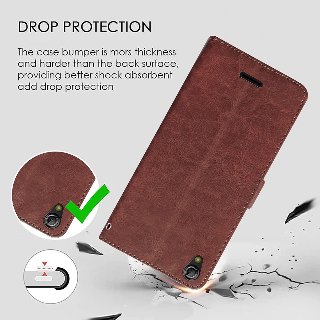 Premium Wallet Flip Cover for Gionee P5 Mini 4G