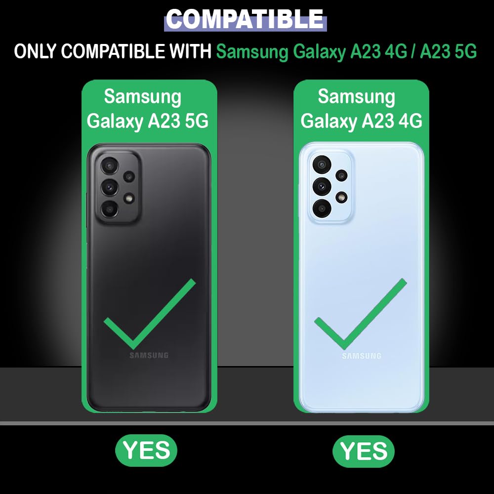 Color Stripes Designer 2D Printed Back Case Cover for Samsung Galaxy A23 4G / A23 5G