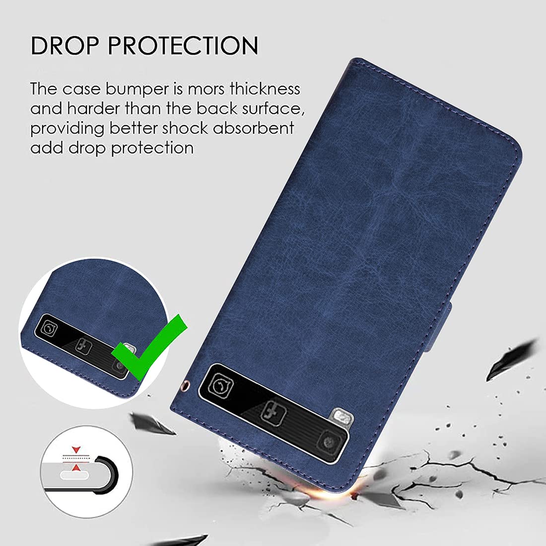 Premium Wallet Flip Cover for itel it1409 4G