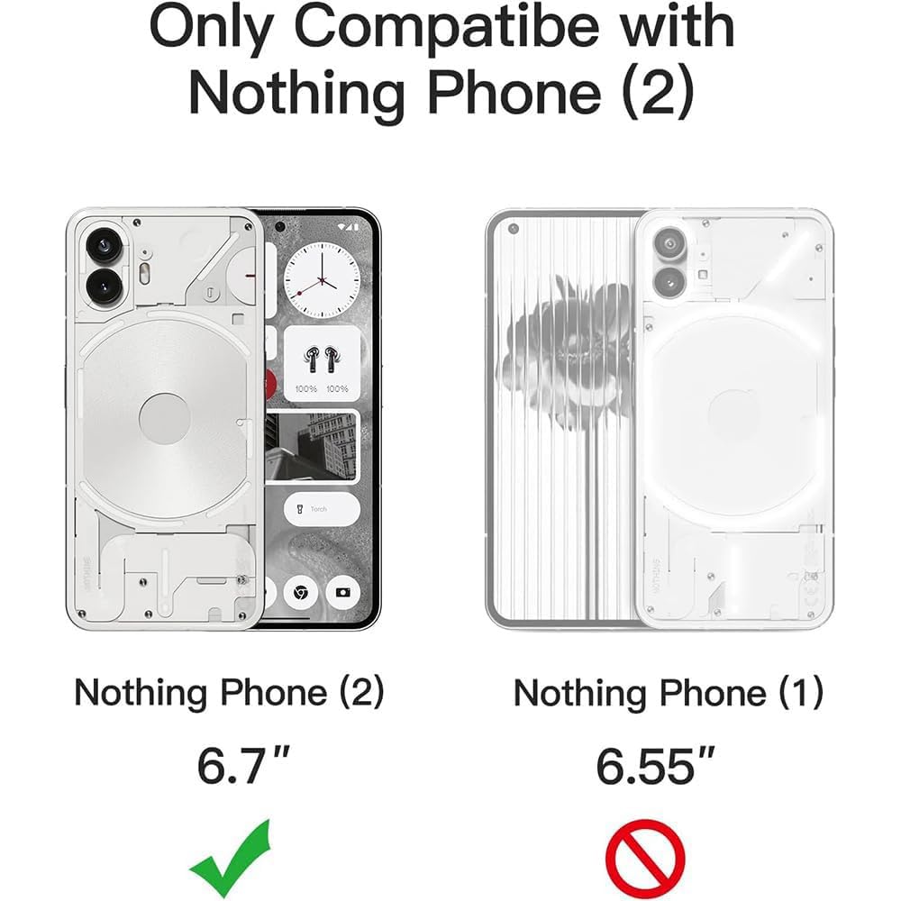 3D Balloons Design Designer 2D Printed Back Case Cover for Nothing Phone (2) 5G