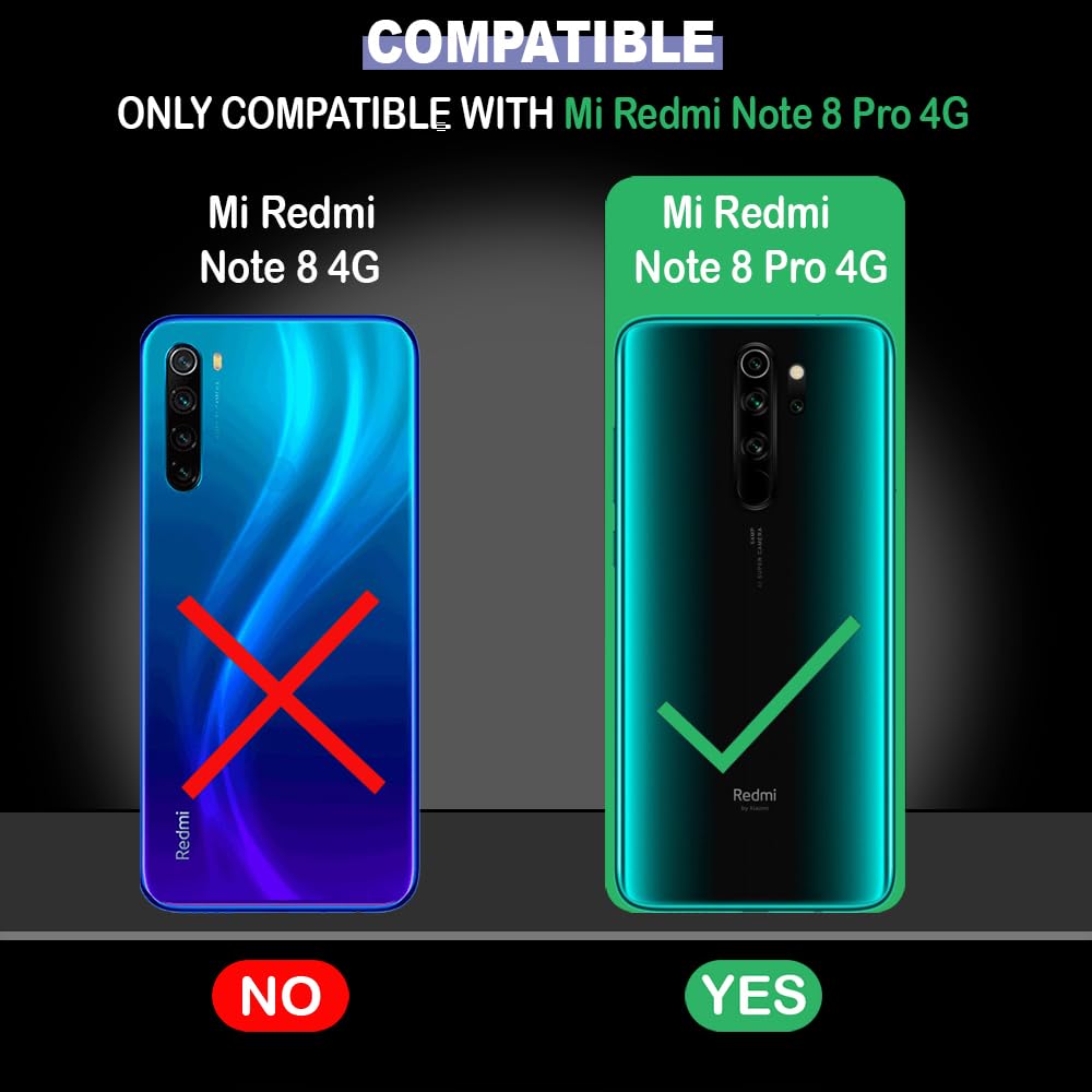 Colored Paris Designer 2D Printed Back Case Cover for Mi Redmi Note 8 Pro 4G