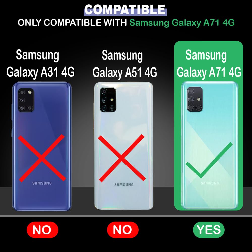 3D Balloons Designer 2D Printed Back Case Cover for Samsung Galaxy A71 4G