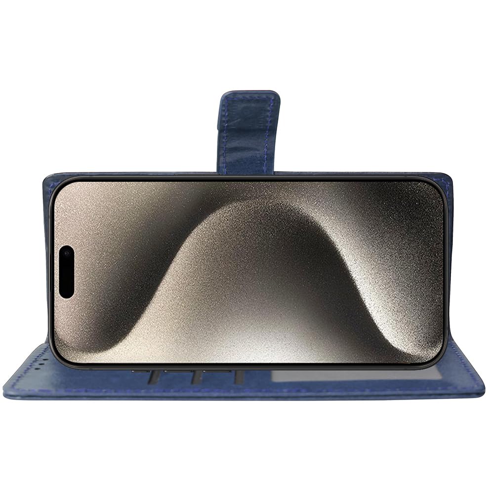Premium Wallet Flip Cover for Apple iPhone 15 Pro Max