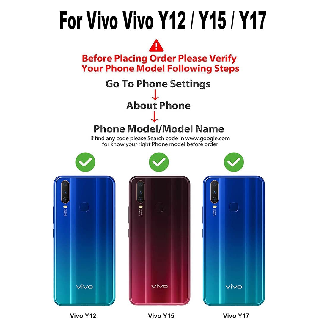 3D Balloons Design Designer 2D Printed Back Case Cover for Vivo Y17 / Y12 / Y15
