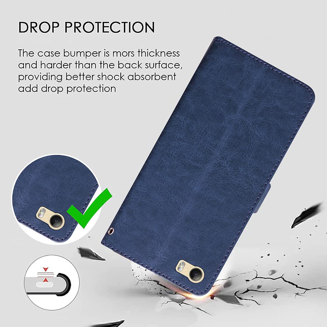 Premium Wallet Flip Cover for Itel A21 4G