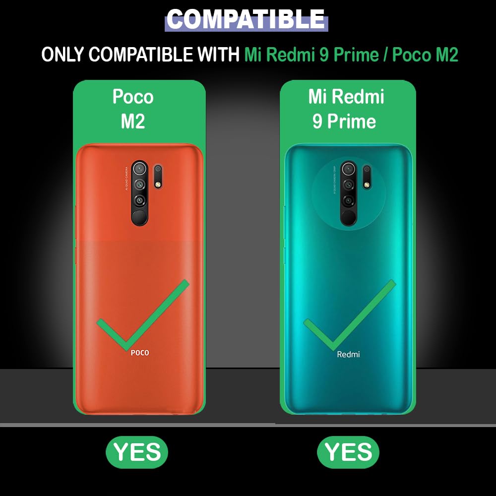 3D Balloons Designer 2D Printed Back Case Cover for Mi Redmi 9 Prime / Poco M2