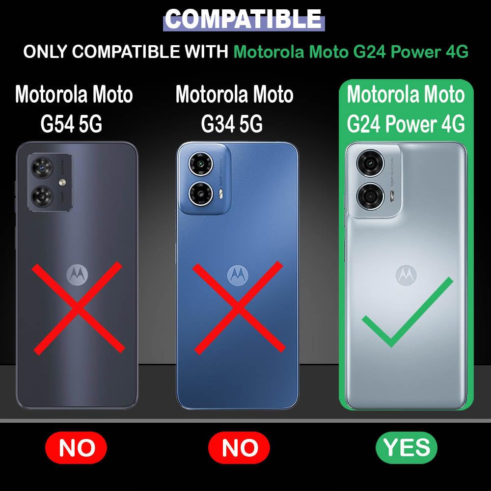 Colored Smoke Design Designer 2D Printed Back Case Cover for Motorola Moto G24 4G / G24 Power 4G