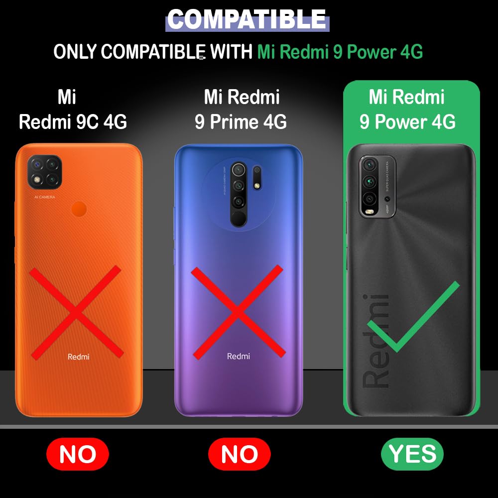 3D Circles Designer 2D Printed Back Case Cover for Mi Redmi 9 Power 4G