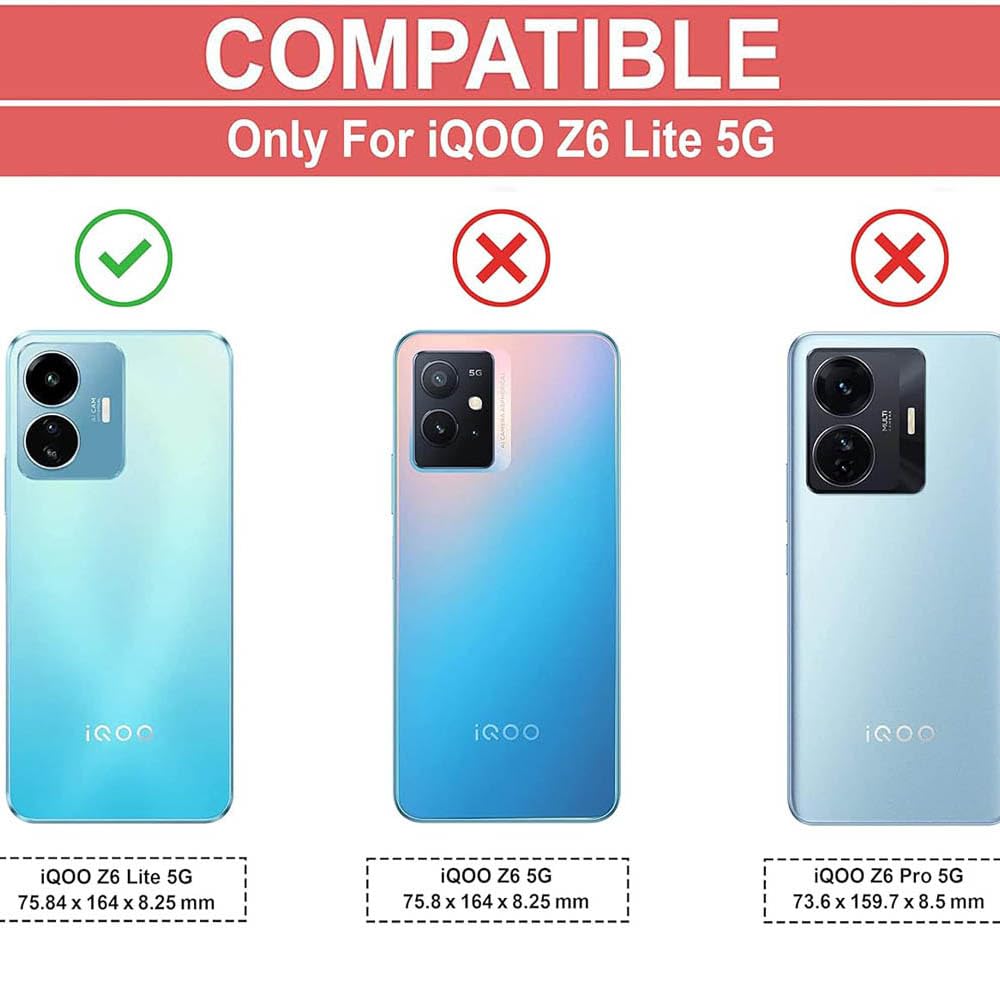 Colored Paris Design Designer 2D Printed Back Case Cover for iQOO Z6 Lite 5G