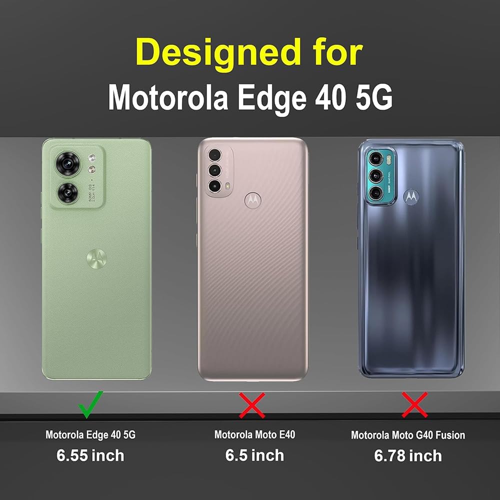 Colorful Wooden Pattern Design Designer 2D Printed Back Case Cover for Motorola Moto Edge 40 5G