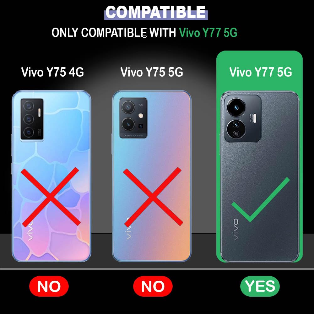 Colorful Wooden Pattern Designer 2D Printed Back Case Cover for Vivo Y77 5G
