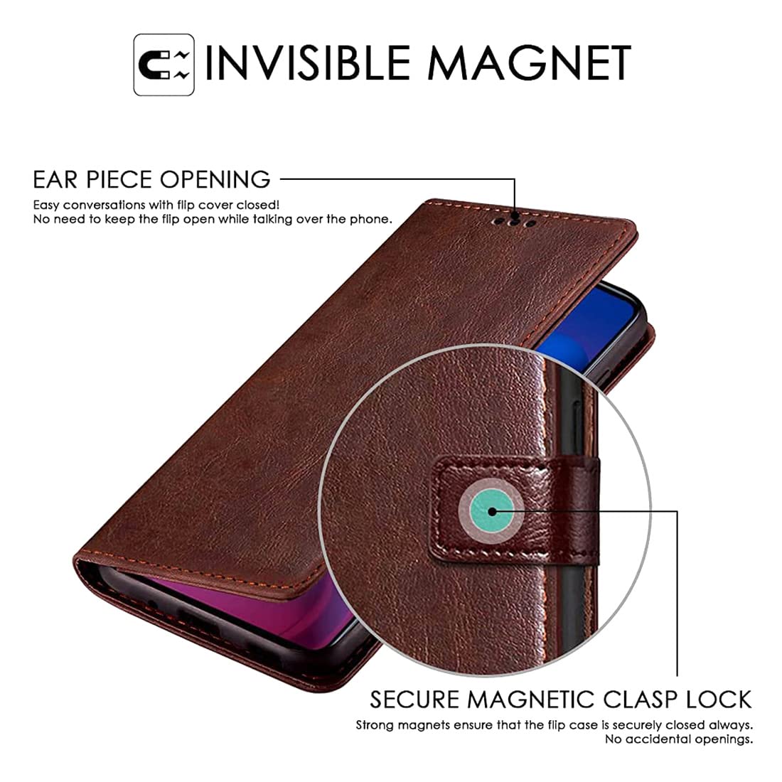 Premium Wallet Flip Cover for Gionee F11 4G