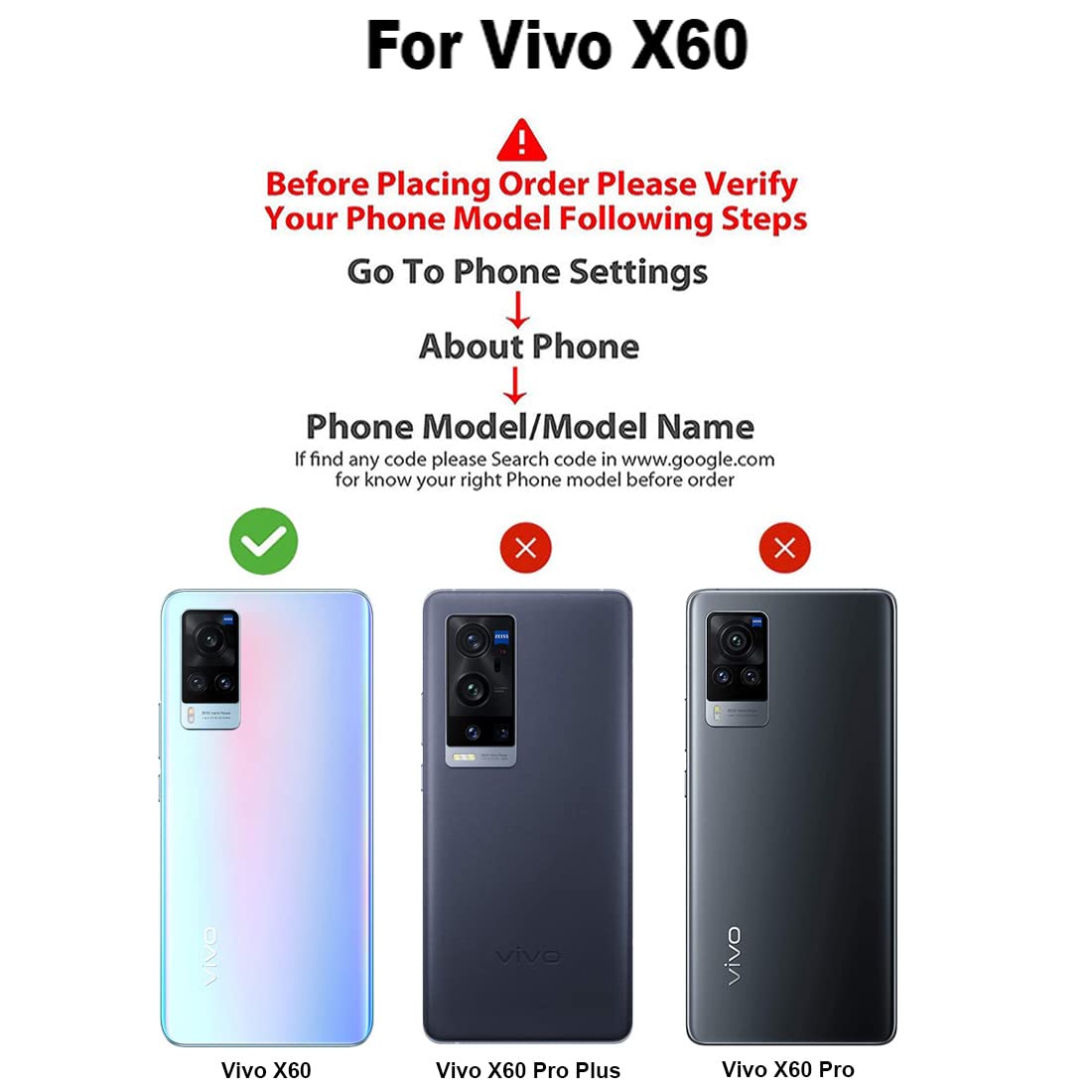 Premium Wallet Flip Cover for Vivo X60 4G