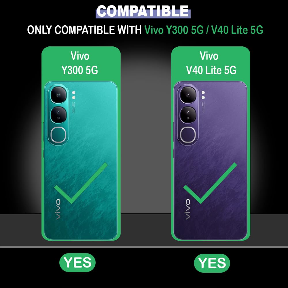 3D Balloons Design Designer 2D Printed Back Case Cover for Vivo Y300 5G / V40 Lite 5G