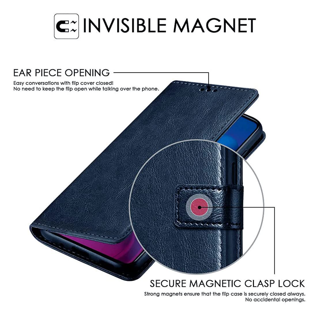 Premium Wallet Flip Cover for Gionee F11 4G