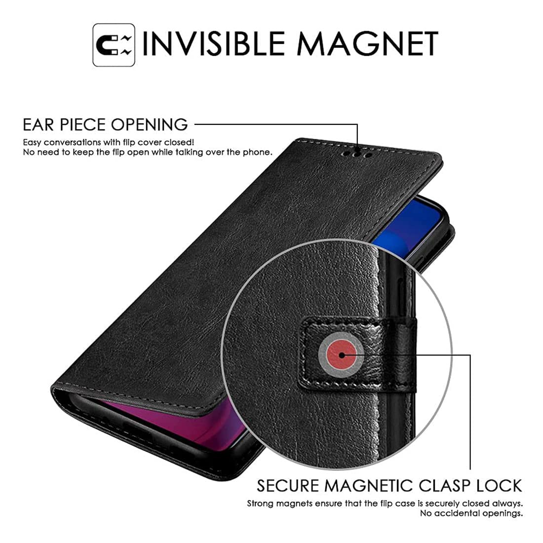 Premium Wallet Flip Cover for Gionee P5 Mini 4G